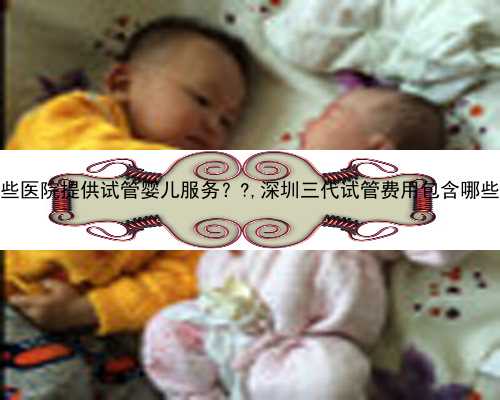 深圳哪些医院提供试管婴儿服务？?,深圳三代试管费用包含哪些项目？